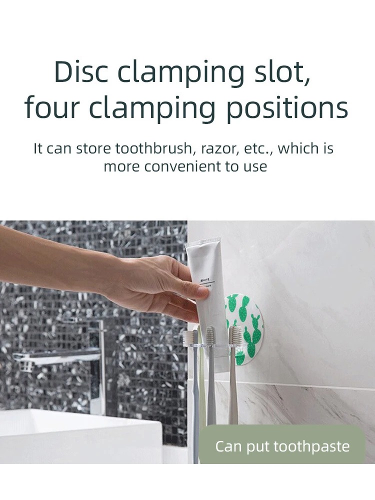 Toothbrush Holder Bathroom Creative Wall