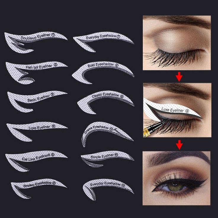 4 pcs/pack Quick Eyeliner