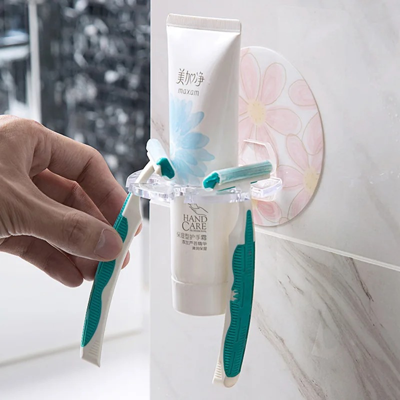 Toothbrush Holder Bathroom Creative Wall
